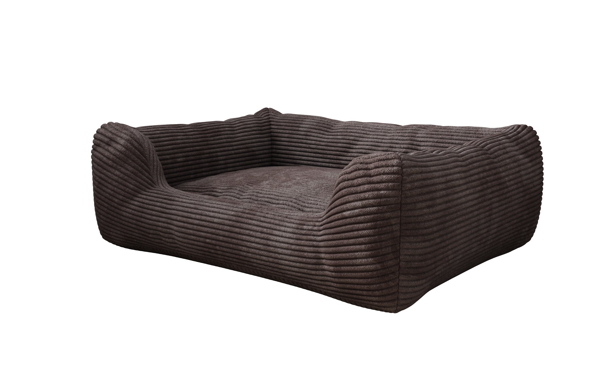 Hondenbed Cosmo 60 × 80 cm in Ribstof