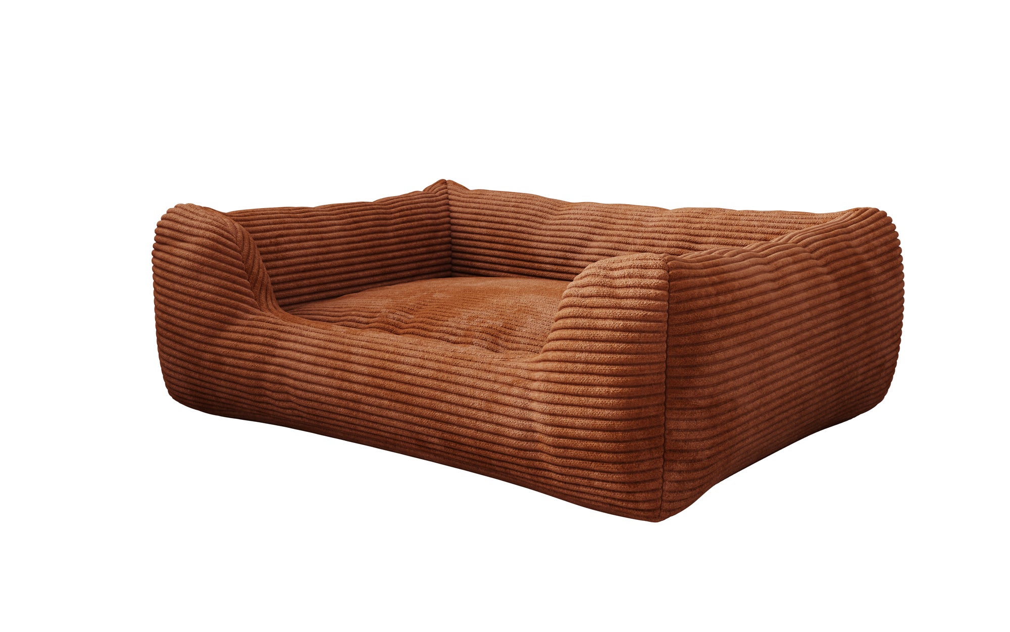 Hondenbed Cosmo 60 × 80 cm in Ribstof