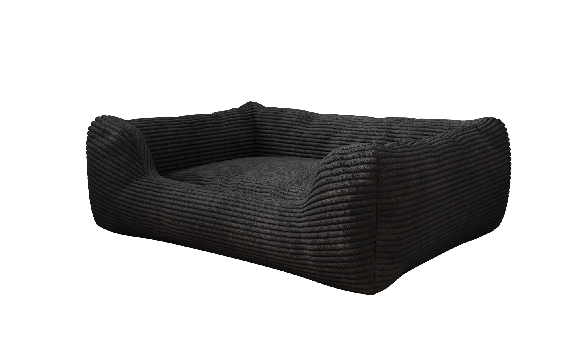 Hondenbed Cosmo 60 × 80 cm in Ribstof
