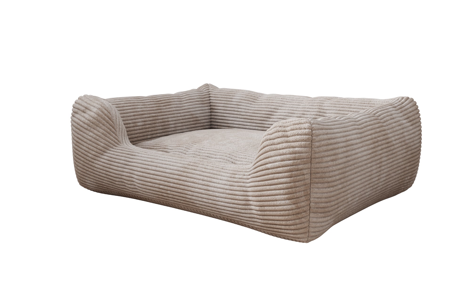 Hondenbed Cosmo 60 × 80 cm in Ribstof