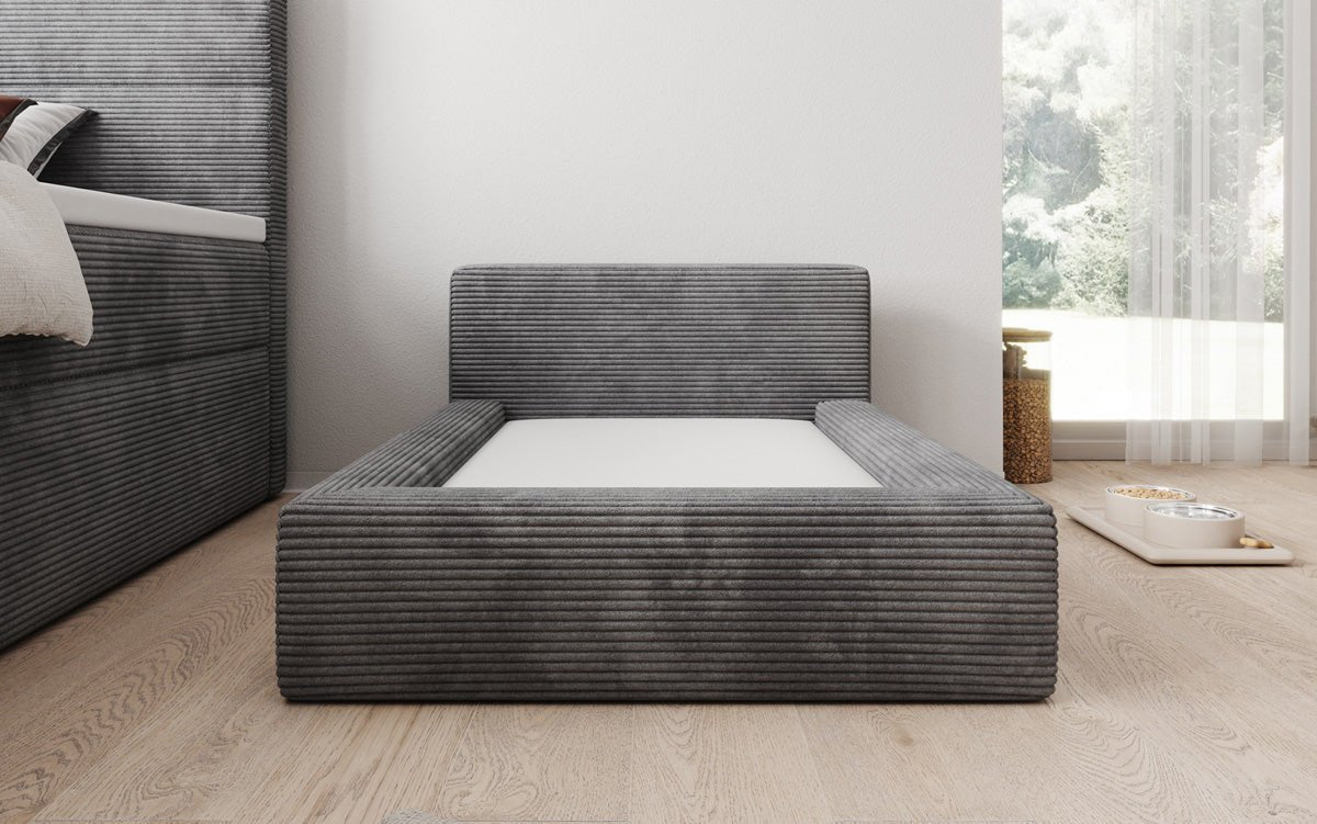 Hondenbed LupoLounge 110x80 cm in Ribstof
