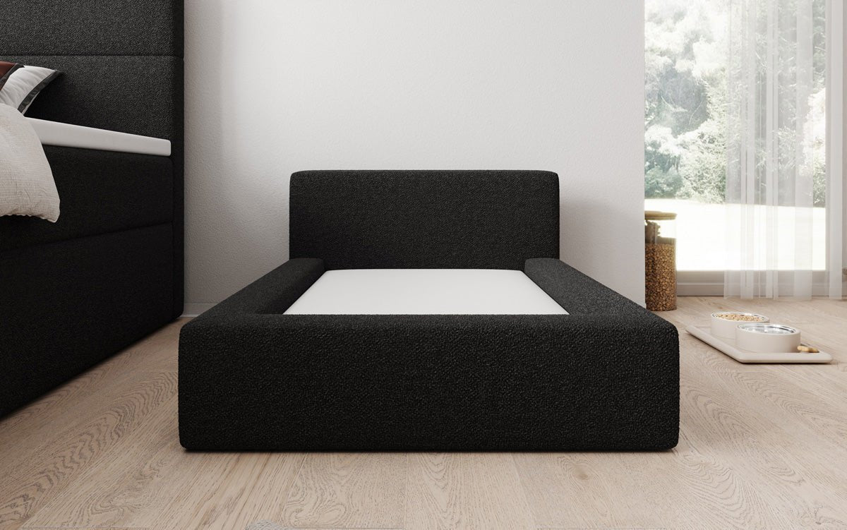 Hondenbed LupoLounge 110 × 80 cm in Bouclé