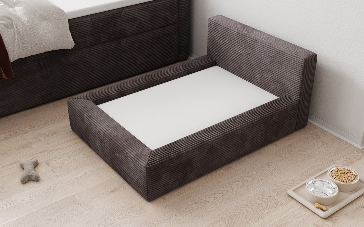 Hondenbed LupoLounge 110x80 cm in Ribstof