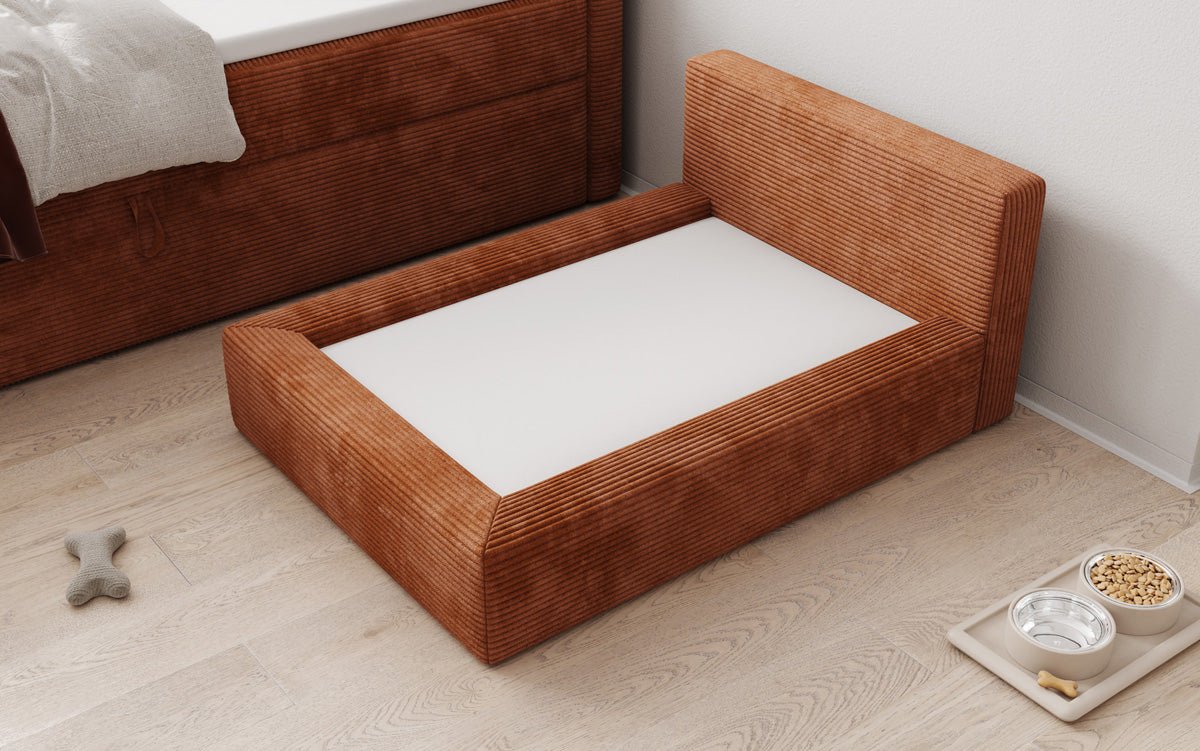 Hondenbed LupoLounge 110x80 cm in Ribstof