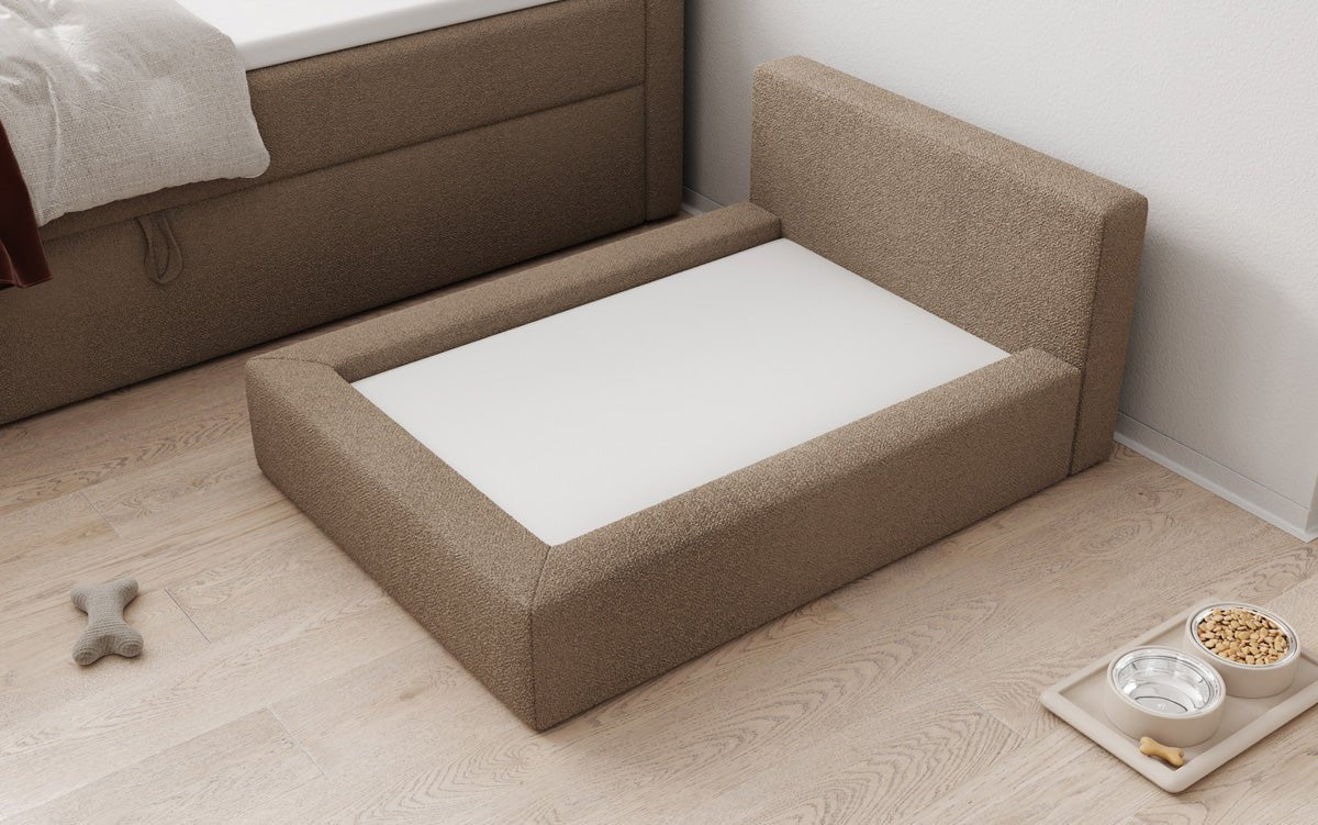 Hondenbed LupoLounge 110 × 80 cm in Bouclé