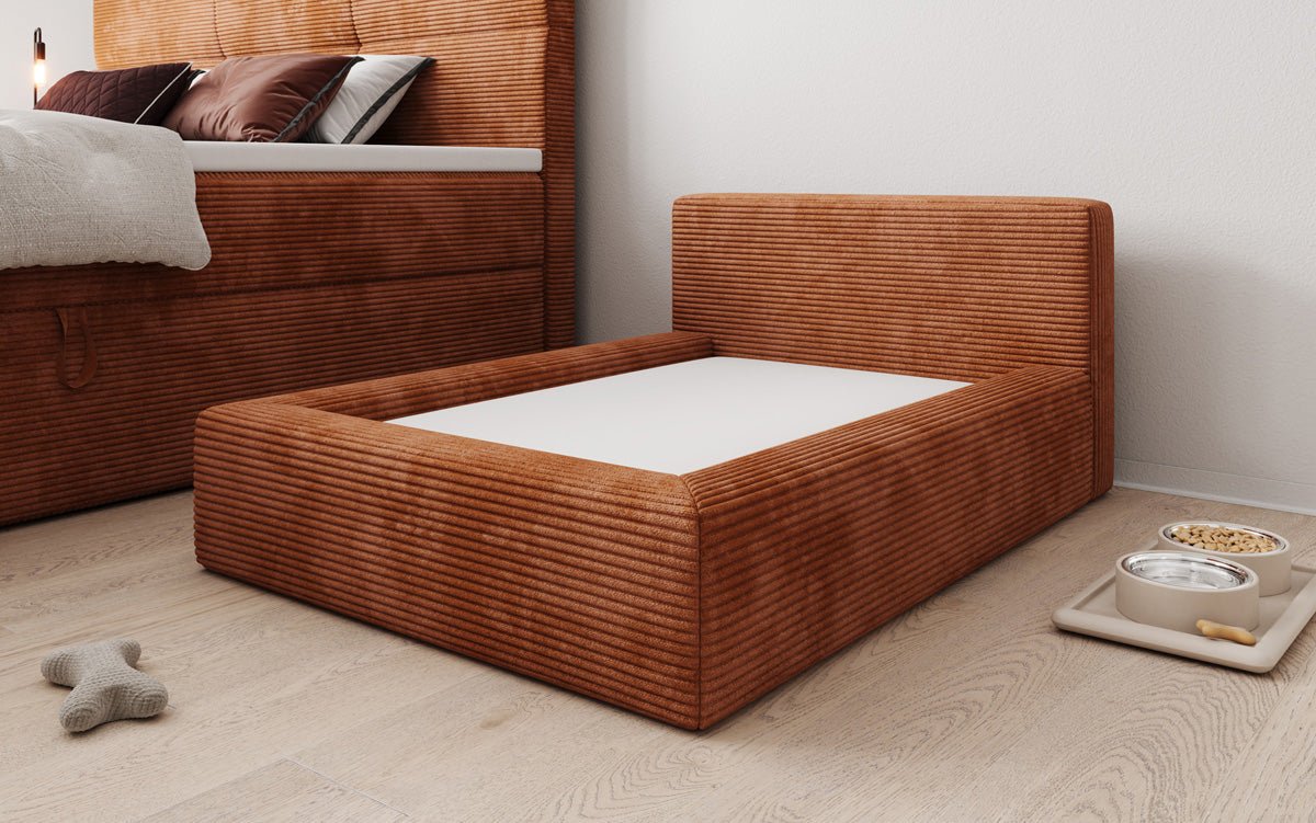 Hondenbed LupoLounge 110x80 cm in Ribstof