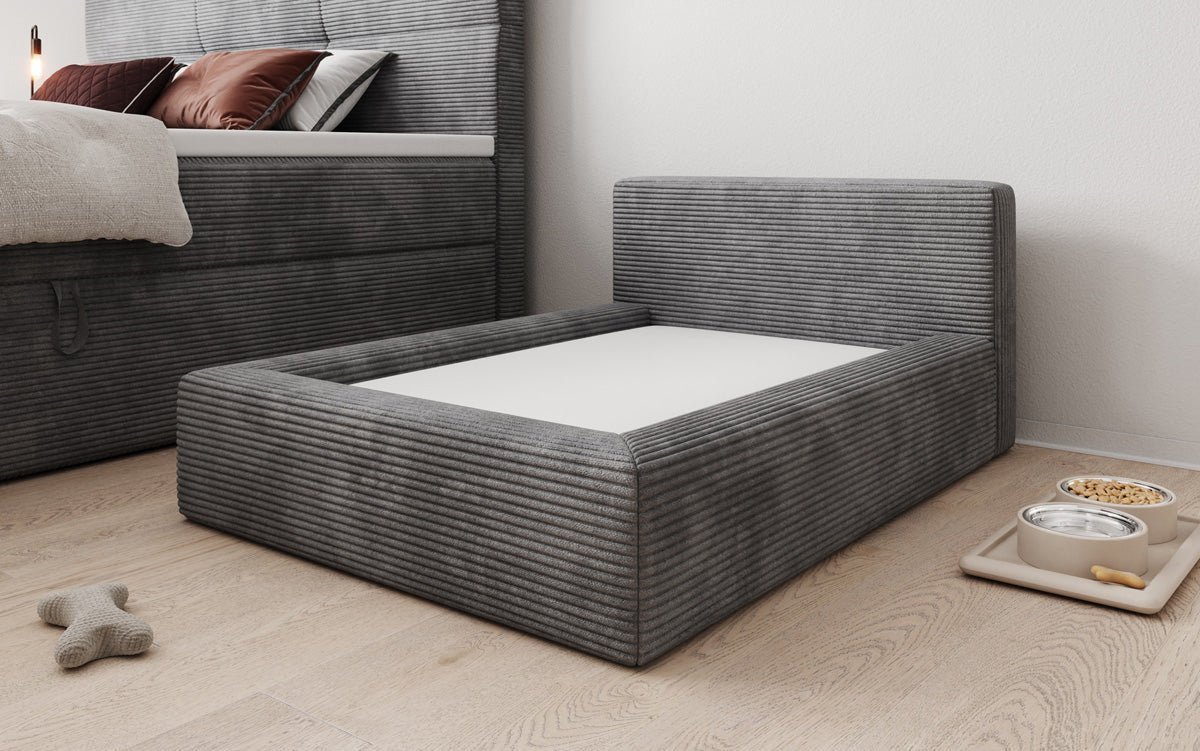 Hondenbed LupoLounge 110x80 cm in Ribstof