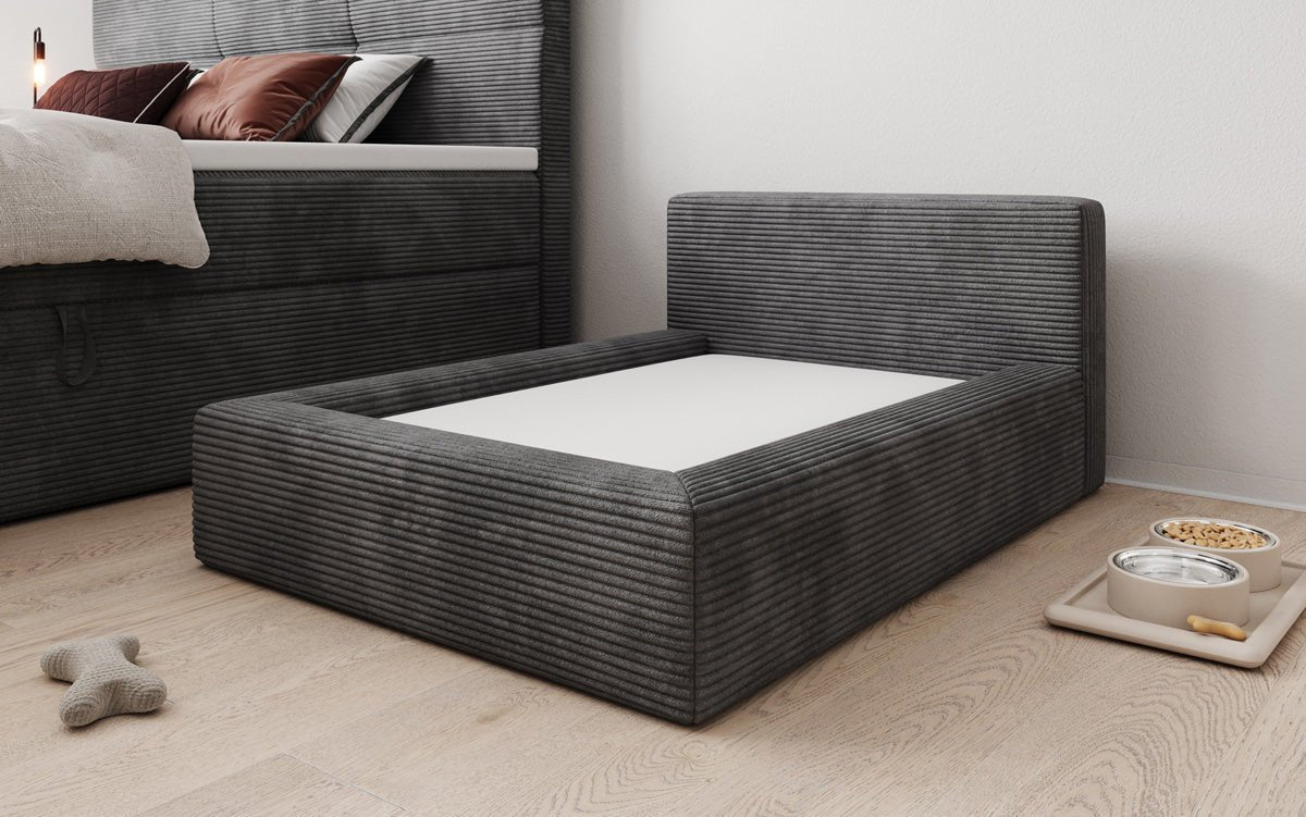 Hondenbed LupoLounge 110x80 cm in Ribstof