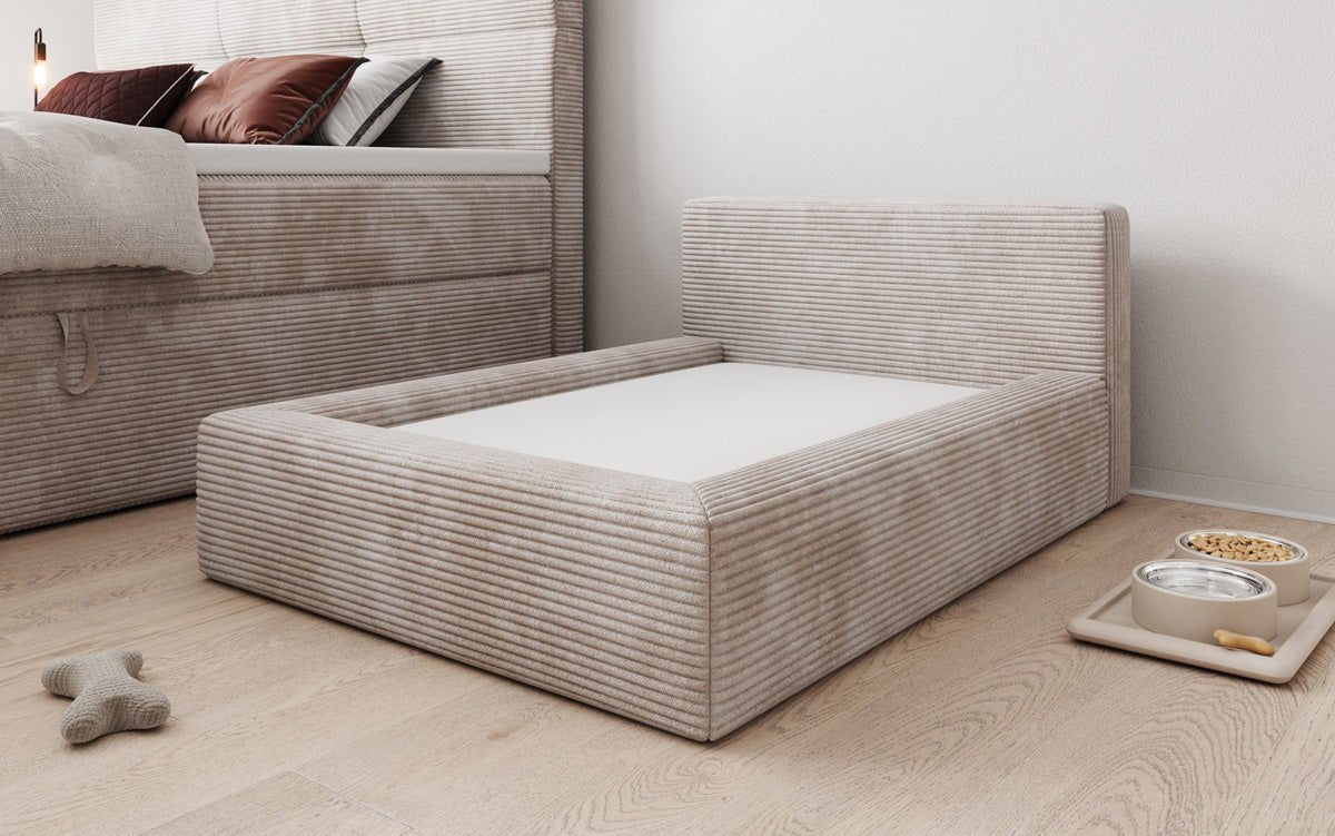 Hondenbed LupoLounge 110x80 cm in Ribstof