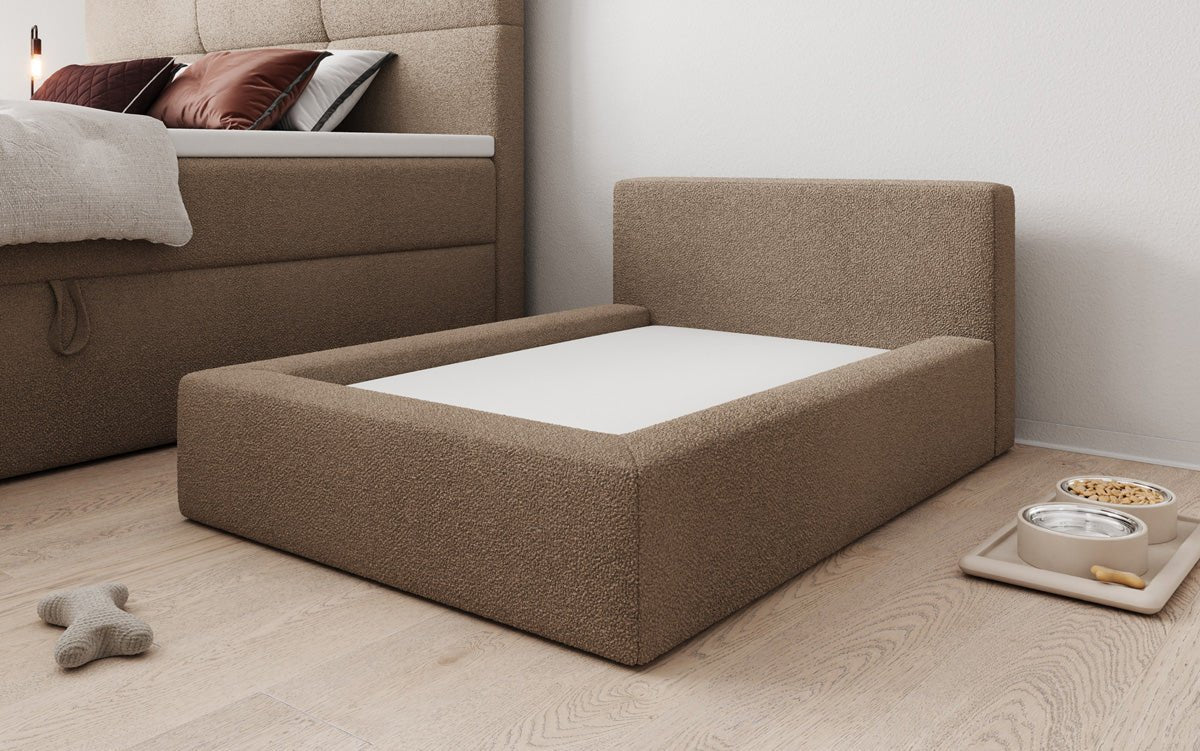 Hondenbed LupoLounge 110 × 80 cm in Bouclé