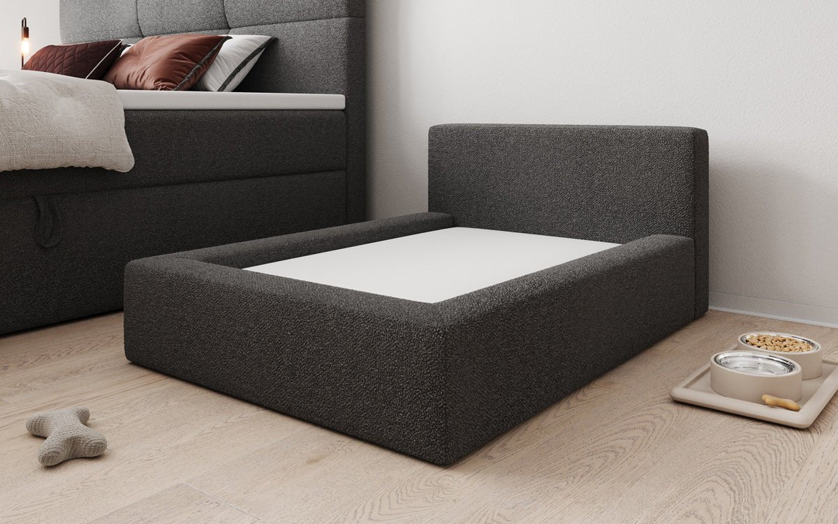 Hondenbed LupoLounge 110 × 80 cm in Bouclé