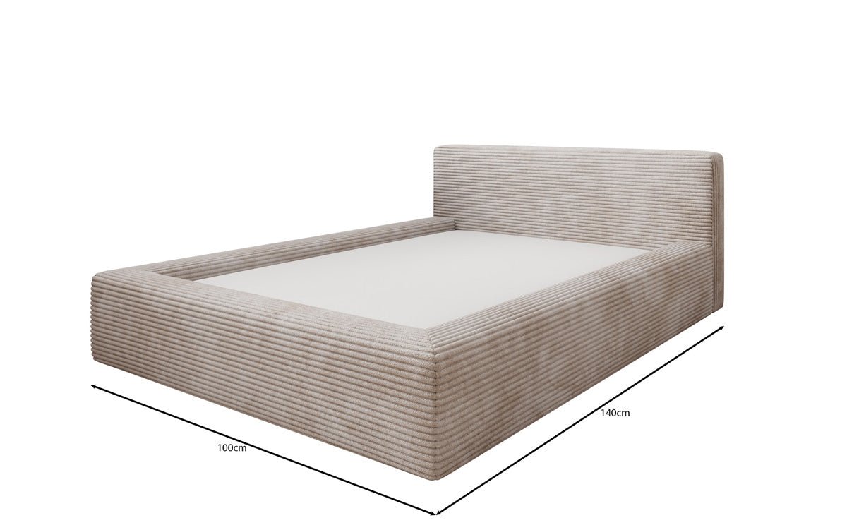 Hondenbed LupoLounge 140x100 cm in Ribstof