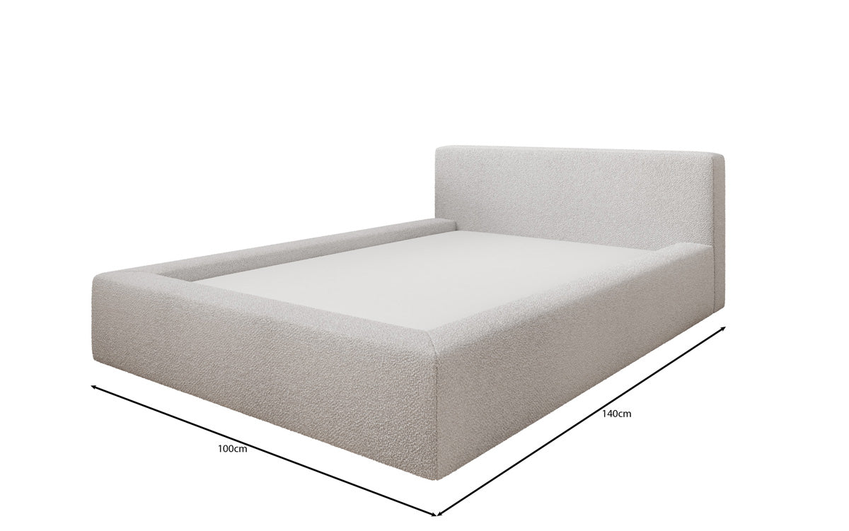 Hondenbed LupoLounge 140× 100 cm in Bouclé