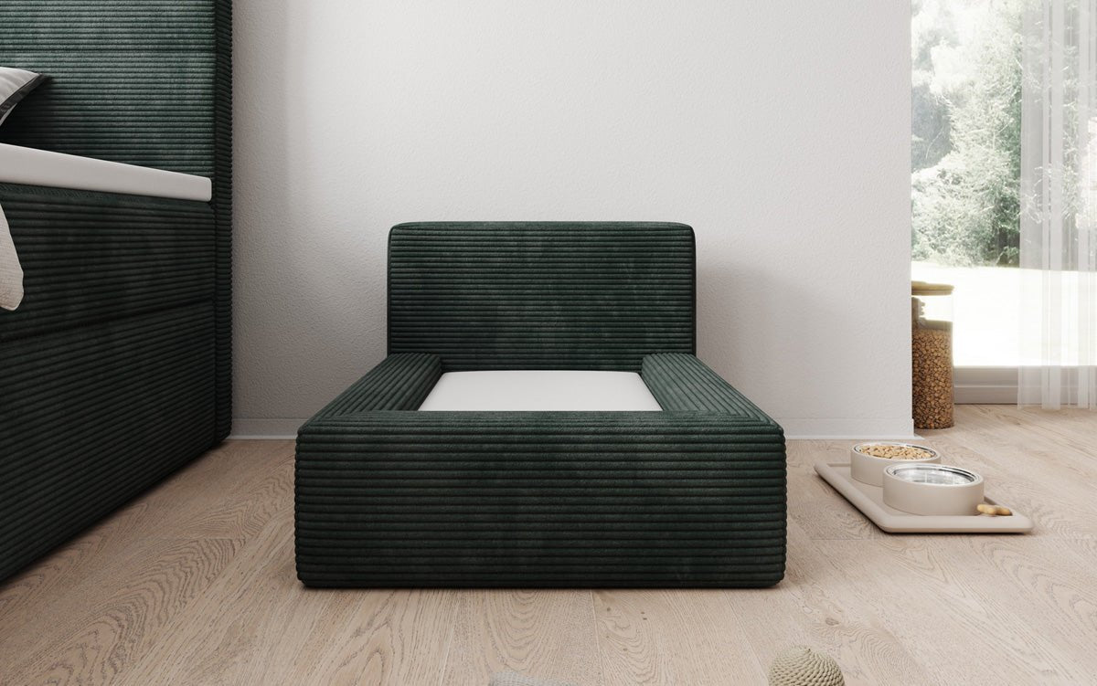 Hondenbed LupoLounge 80 × 60 cm in Ribstof
