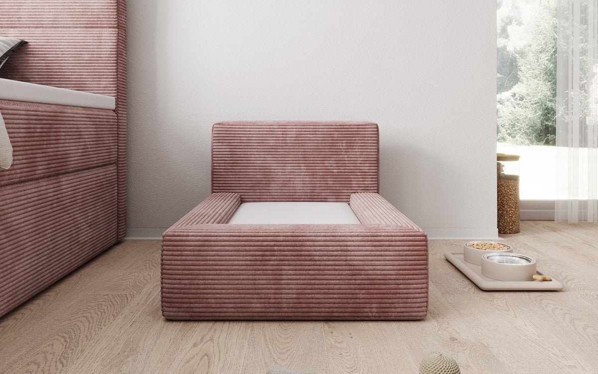 Hondenbed LupoLounge 80 × 60 cm in Ribstof