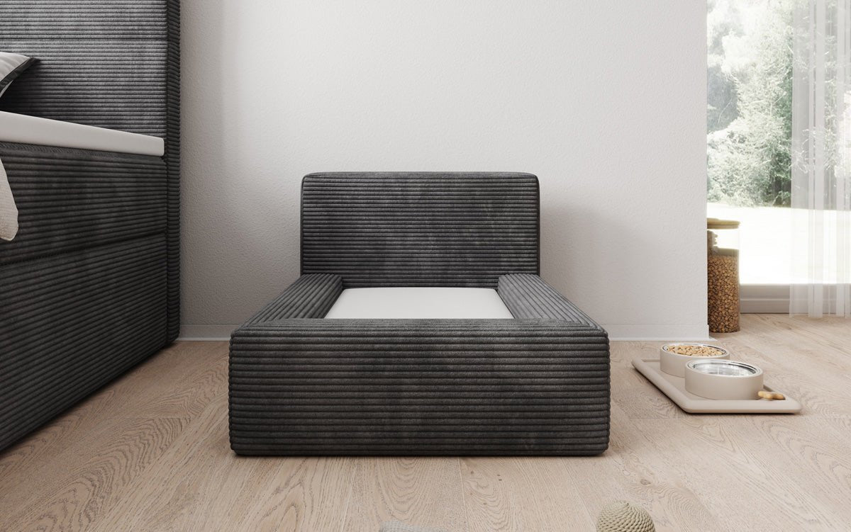 Hondenbed LupoLounge 80 × 60 cm in Ribstof