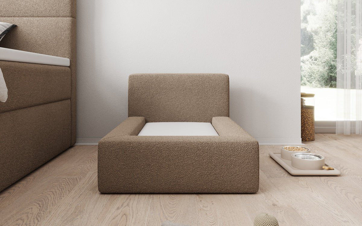 Hondenbed LupoLounge 80 × 60 cm in Bouclé