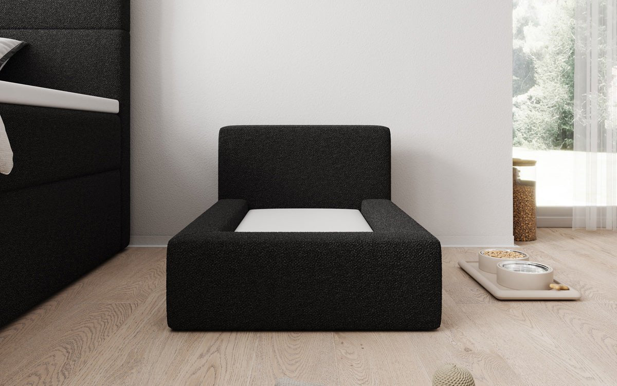 Hondenbed LupoLounge 80 × 60 cm in Bouclé