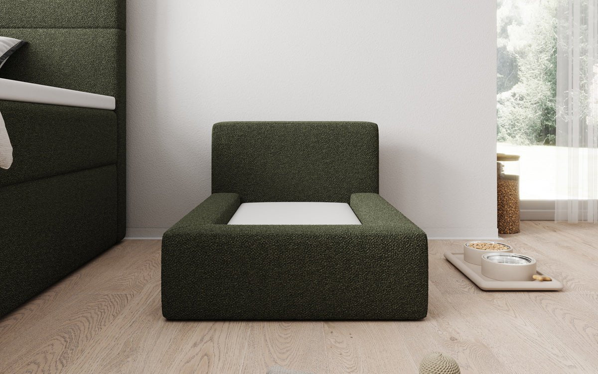Hondenbed LupoLounge 80 × 60 cm in Bouclé