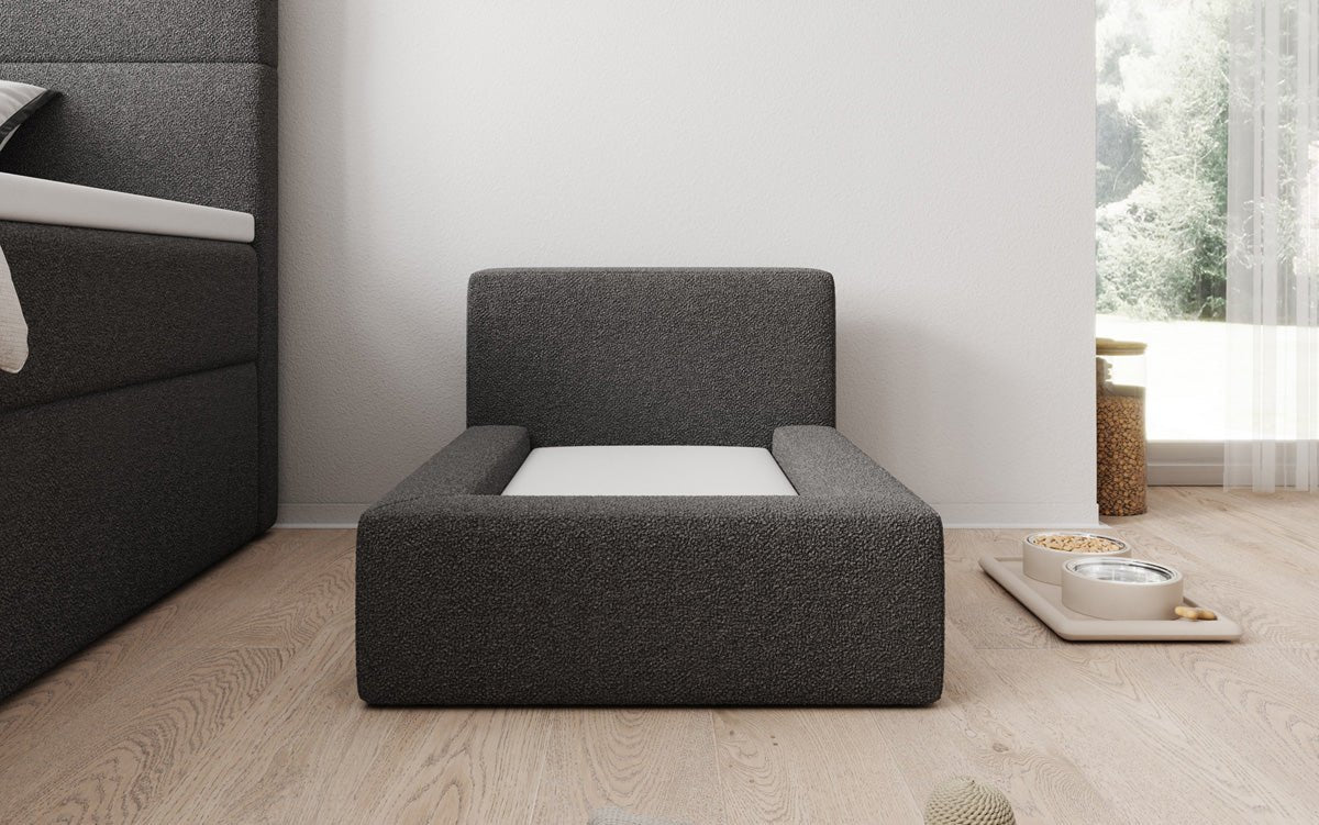 Hondenbed LupoLounge 80 × 60 cm in Bouclé