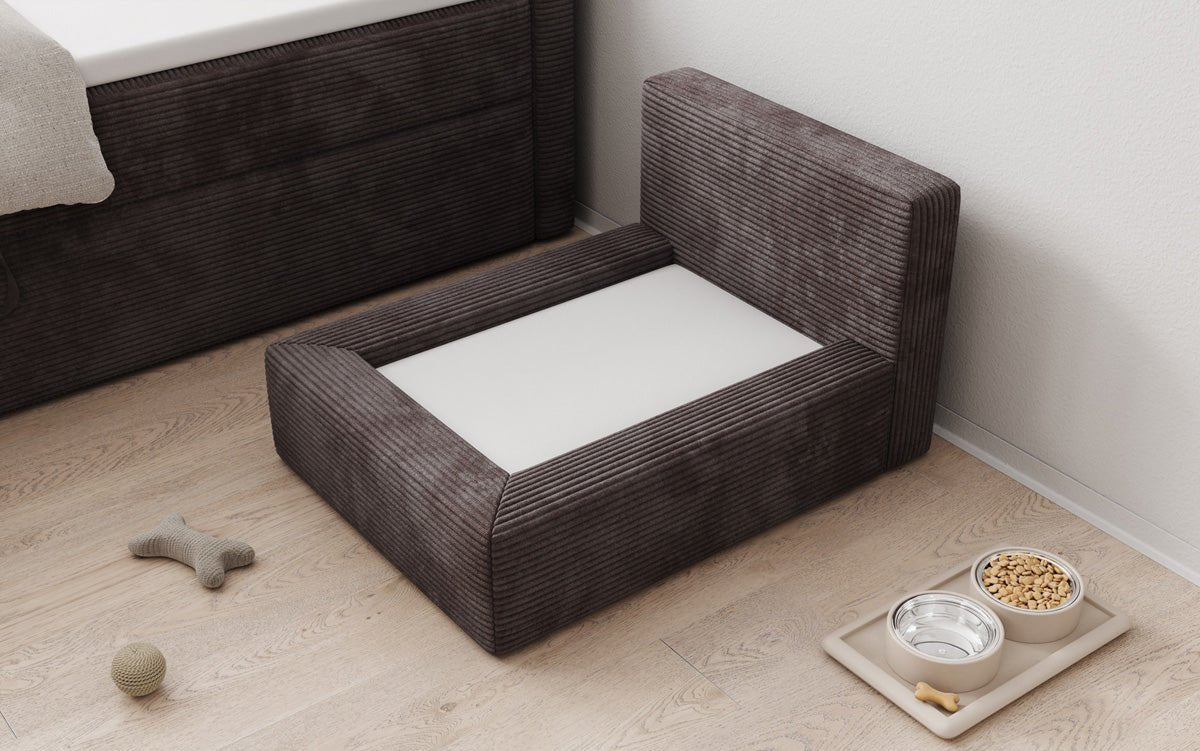 Hondenbed LupoLounge 80 × 60 cm in Ribstof