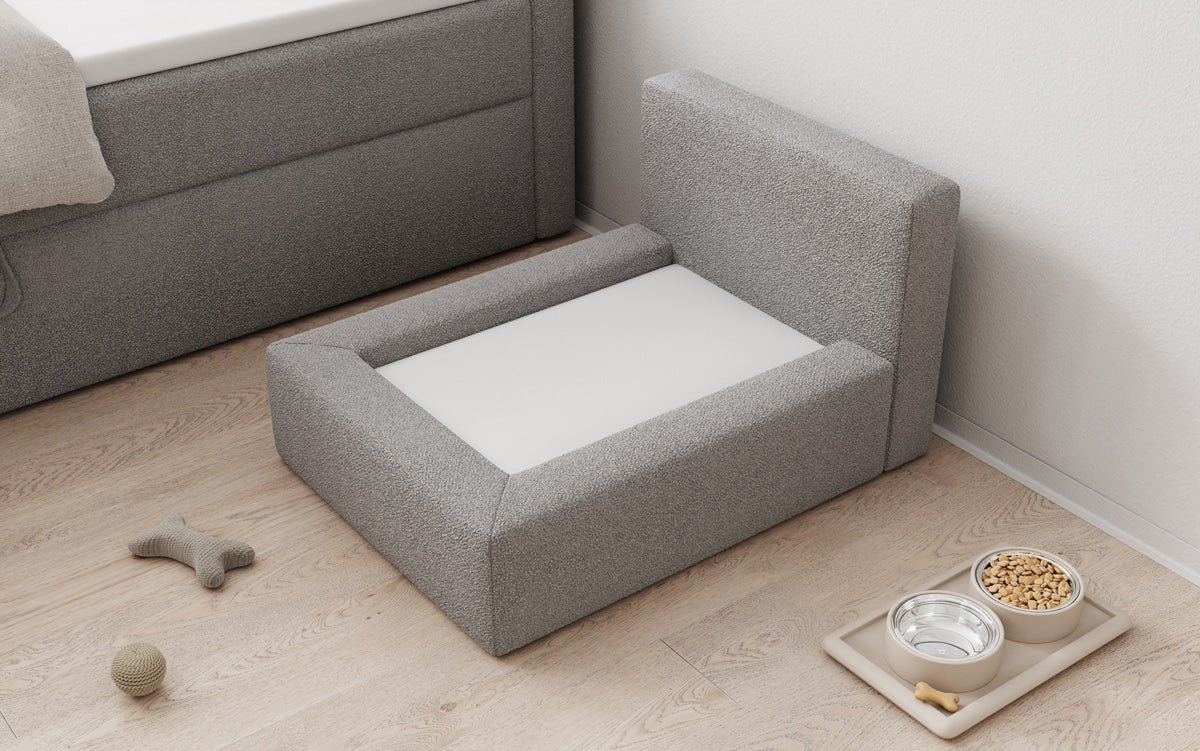 Hondenbed LupoLounge 80 × 60 cm in Bouclé