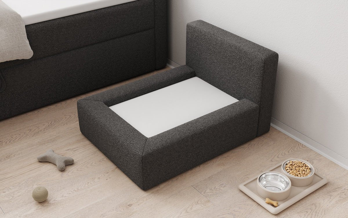 Hondenbed LupoLounge 80 × 60 cm in Bouclé