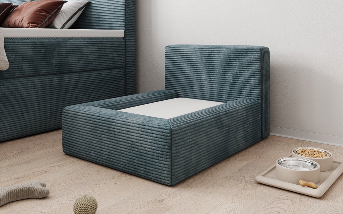 Hondenbed LupoLounge 80 × 60 cm in Ribstof
