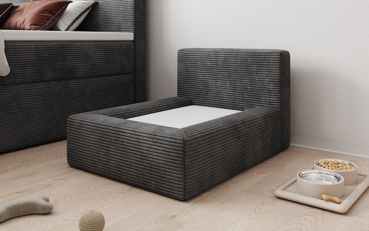 Hondenbed LupoLounge 80 × 60 cm in Ribstof