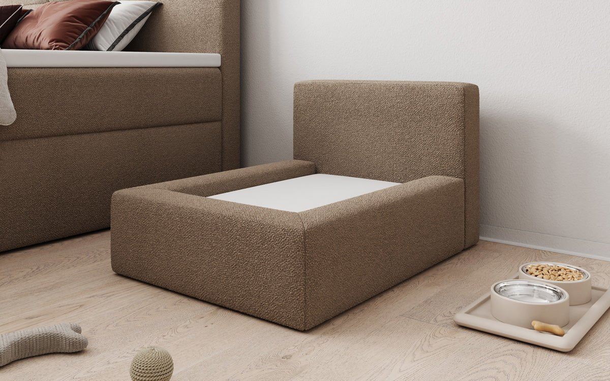 Hondenbed LupoLounge 80 × 60 cm in Bouclé