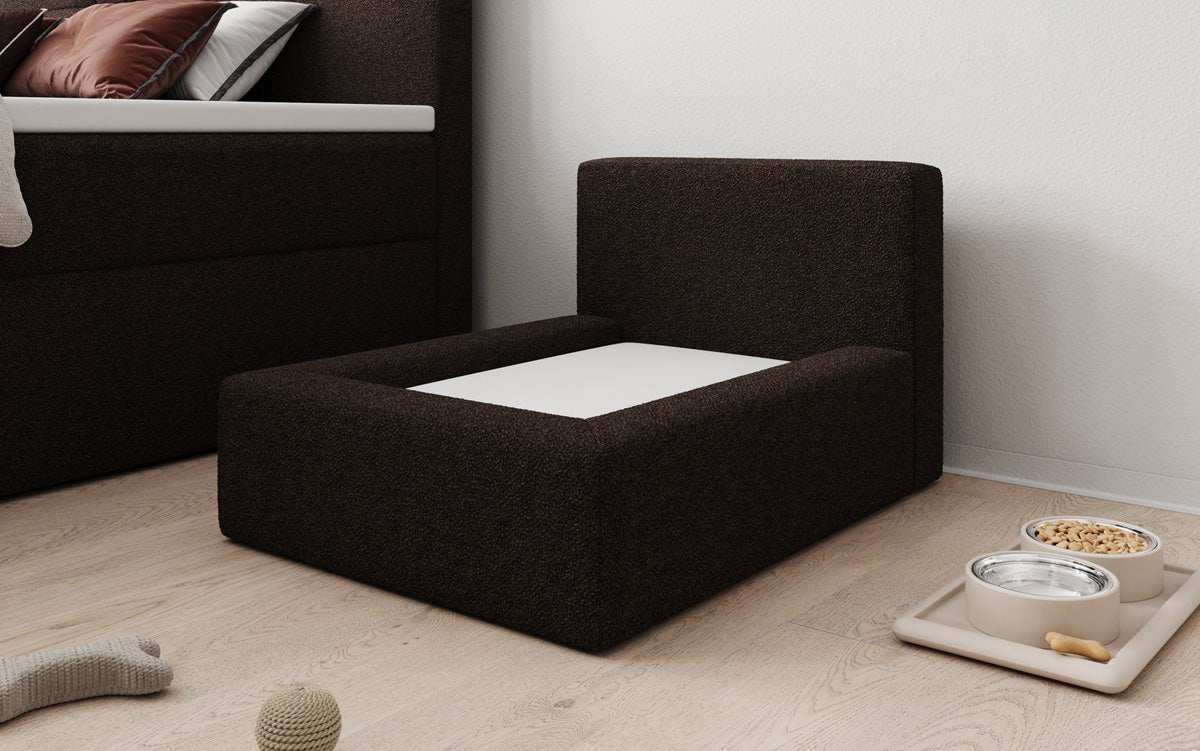 Hondenbed LupoLounge 80 × 60 cm in Bouclé