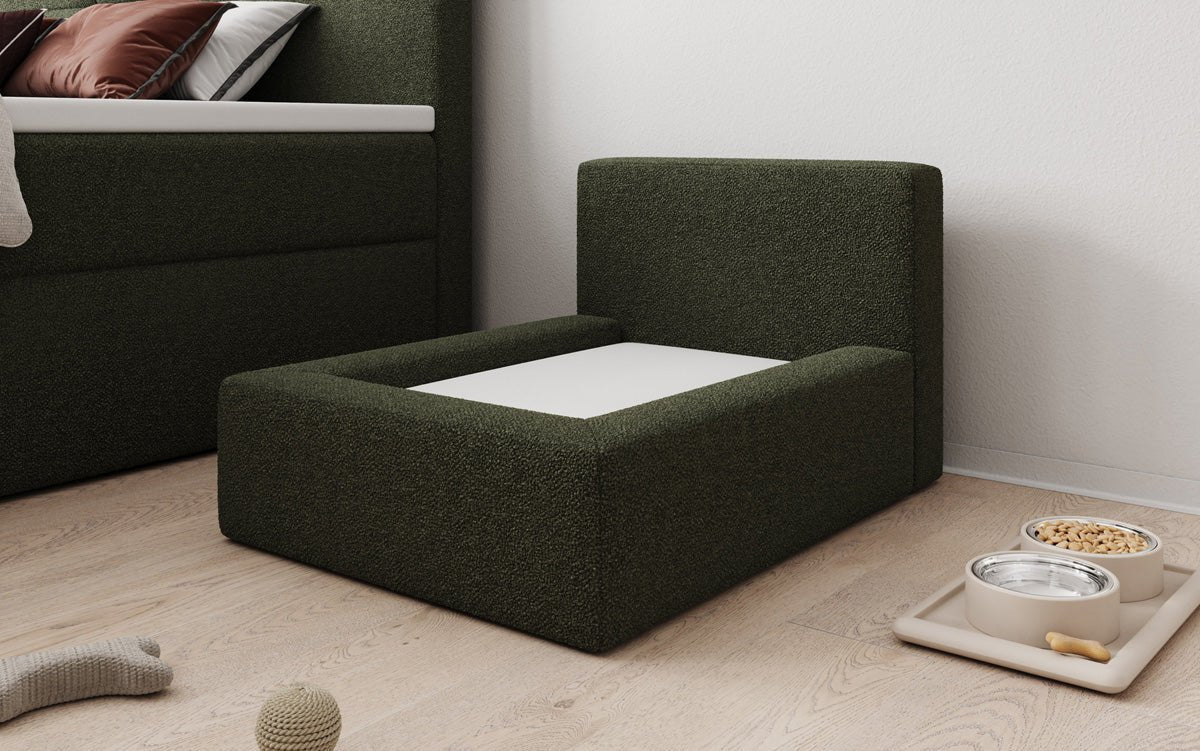 Hondenbed LupoLounge 80 × 60 cm in Bouclé