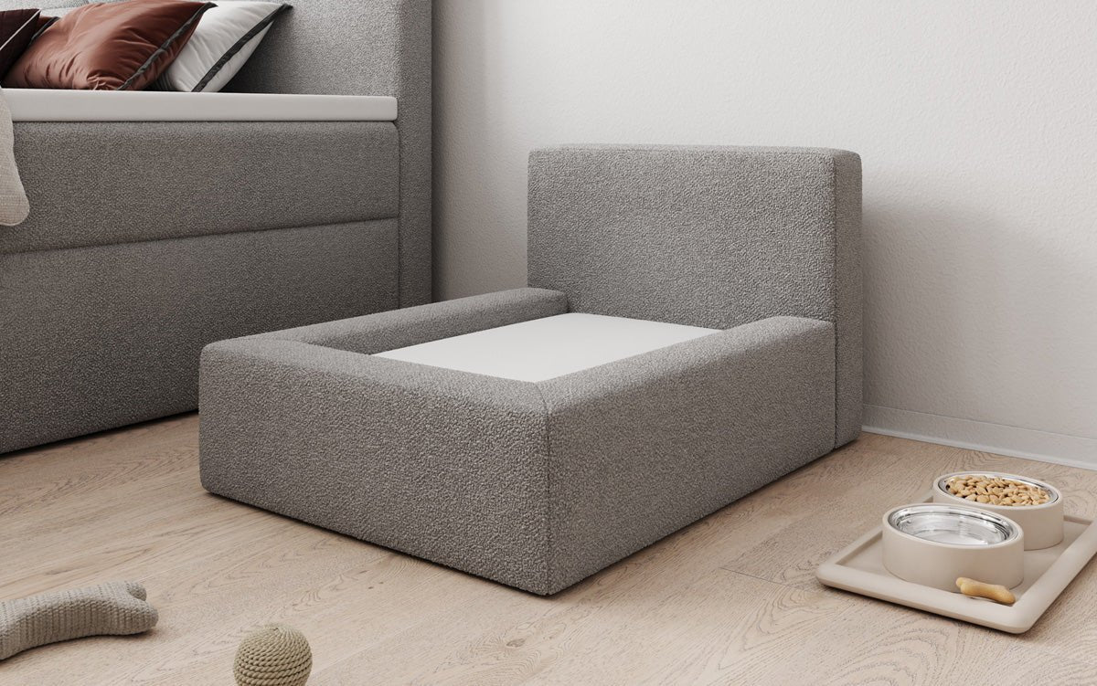 Hondenbed LupoLounge 80 × 60 cm in Bouclé