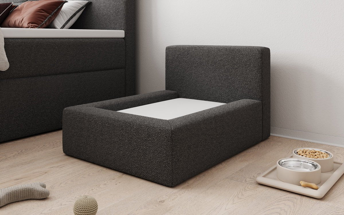 Hondenbed LupoLounge 80 × 60 cm in Bouclé