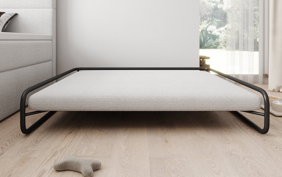 Hondenbed Arlo 100×120 cm in Bouclé
