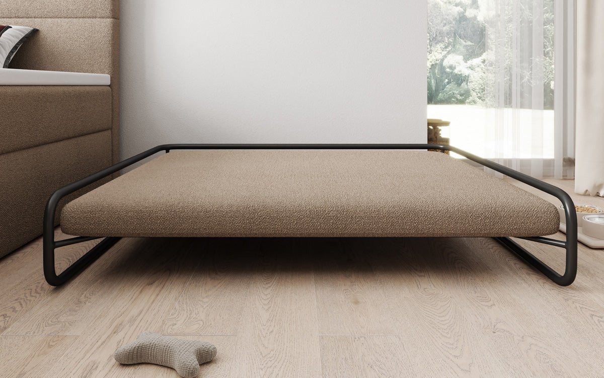 Hondenbed Arlo 100×120 cm in Bouclé
