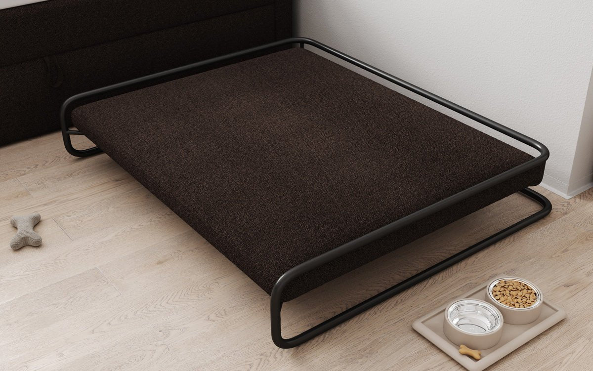 Hondenbed Arlo 100×120 cm in Bouclé