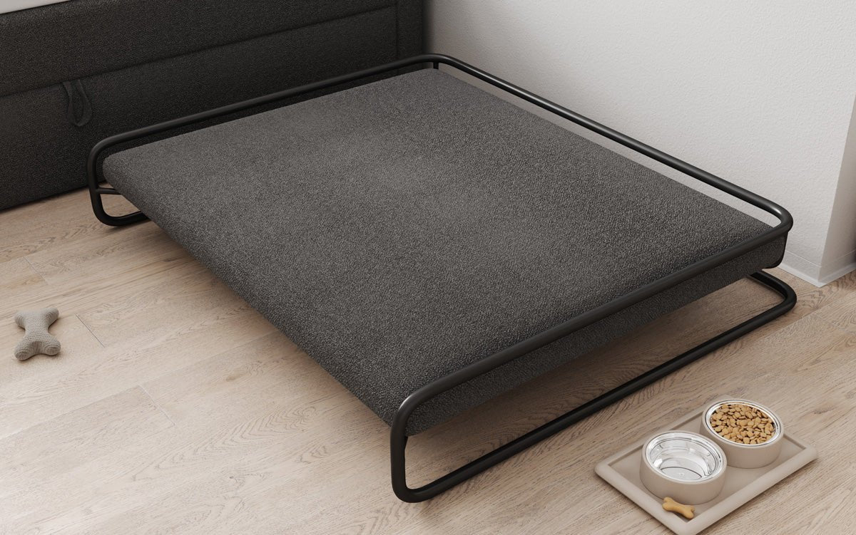 Hondenbed Arlo 100×120 cm in Bouclé