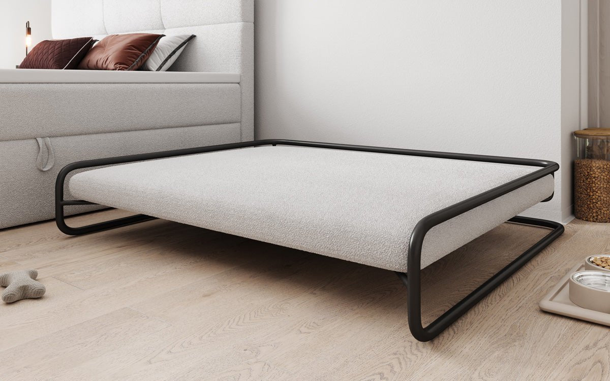 Hondenbed Arlo 100×120 cm in Bouclé