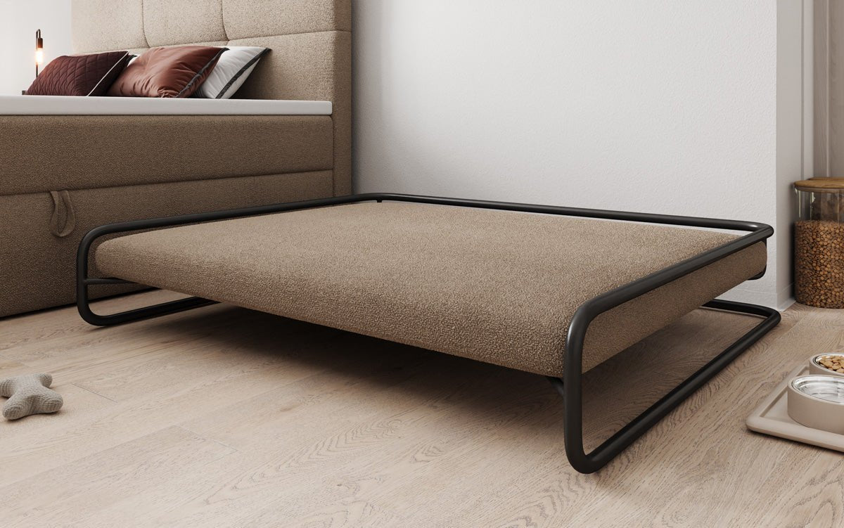 Hondenbed Arlo 100×120 cm in Bouclé