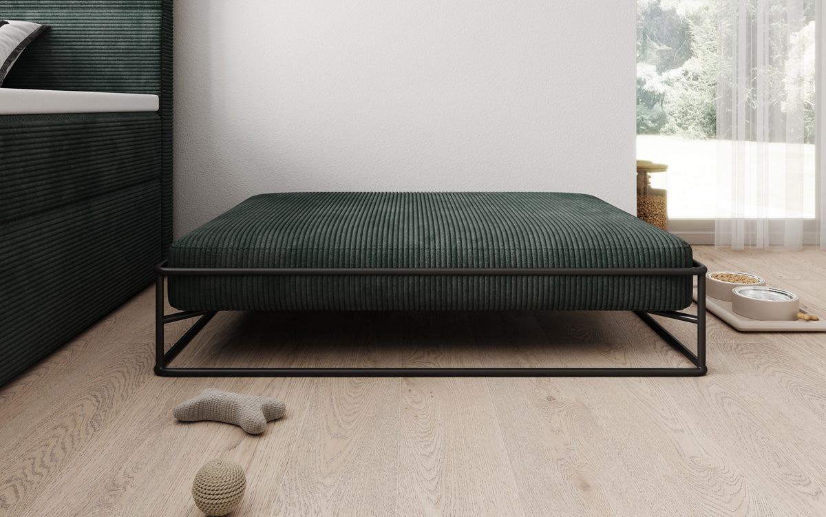 Hondenbed Lumo 80 × 100 cm in Ribstof