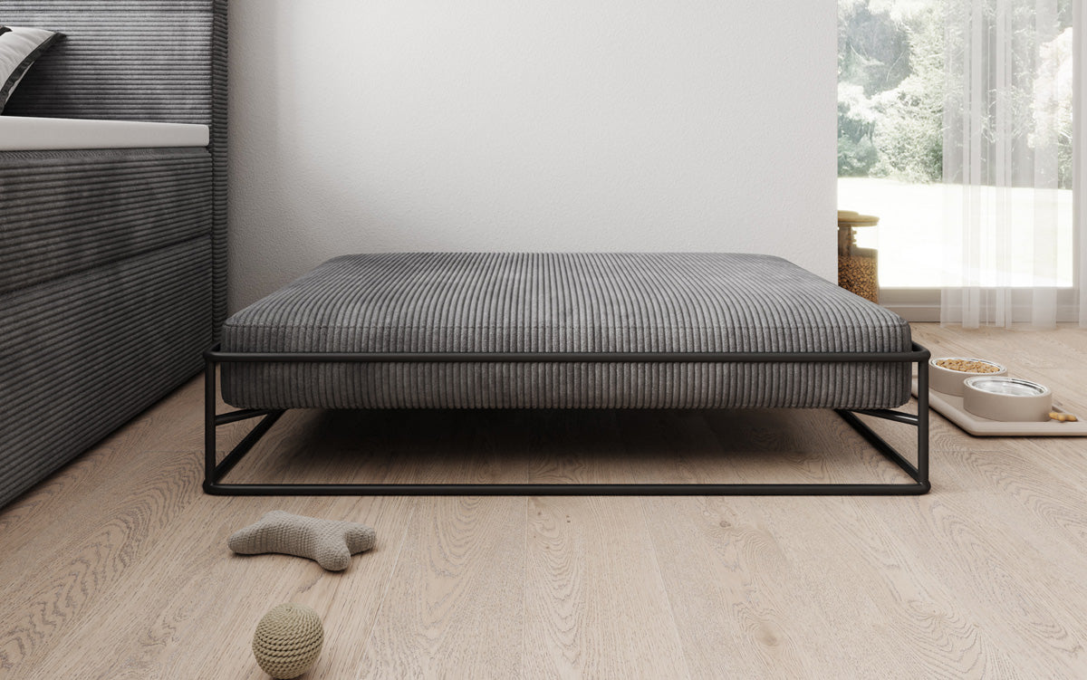 Hondenbed Lumo 80 × 100 cm in Ribstof