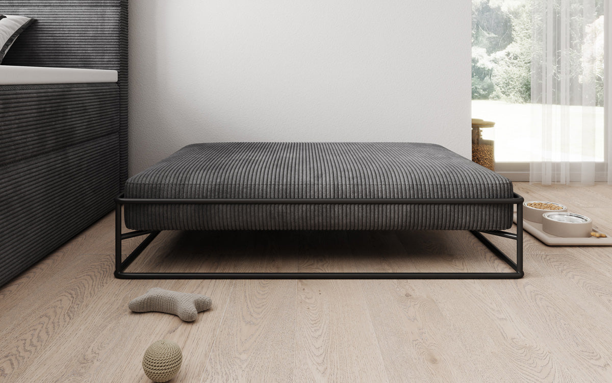 Hondenbed Lumo 80 × 100 cm in Ribstof