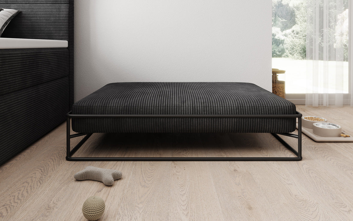Hondenbed Lumo 80 × 100 cm in Ribstof