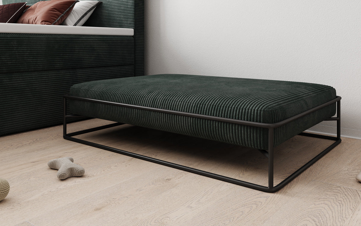 Hondenbed Lumo 80 × 100 cm in Ribstof