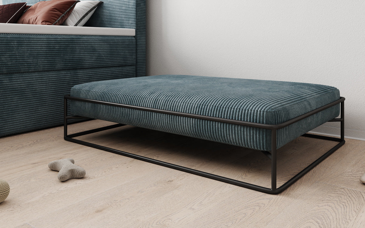 Hondenbed Lumo 80 × 100 cm in Ribstof