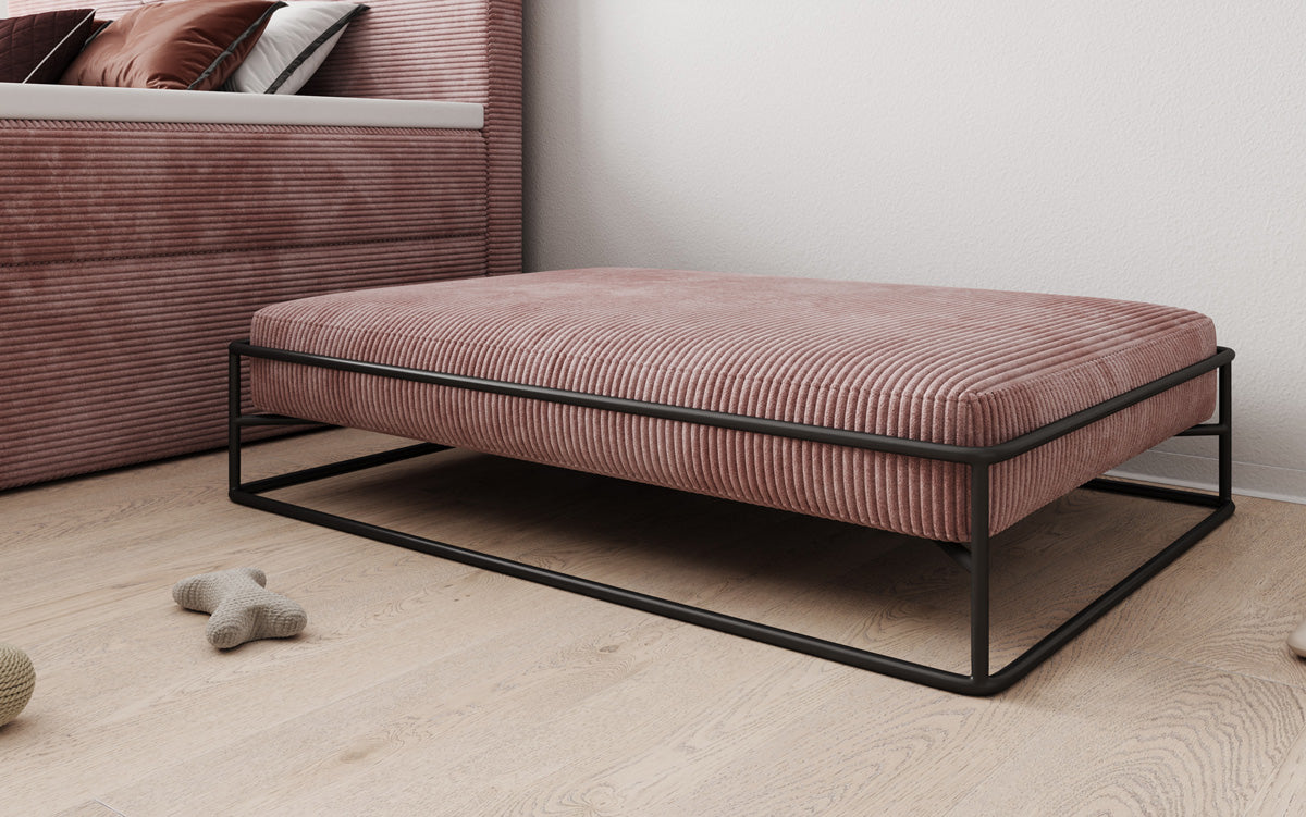 Hondenbed Lumo 80 × 100 cm in Ribstof