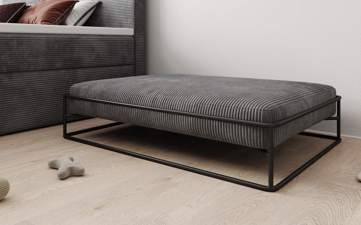 Hondenbed Lumo 80 × 100 cm in Ribstof