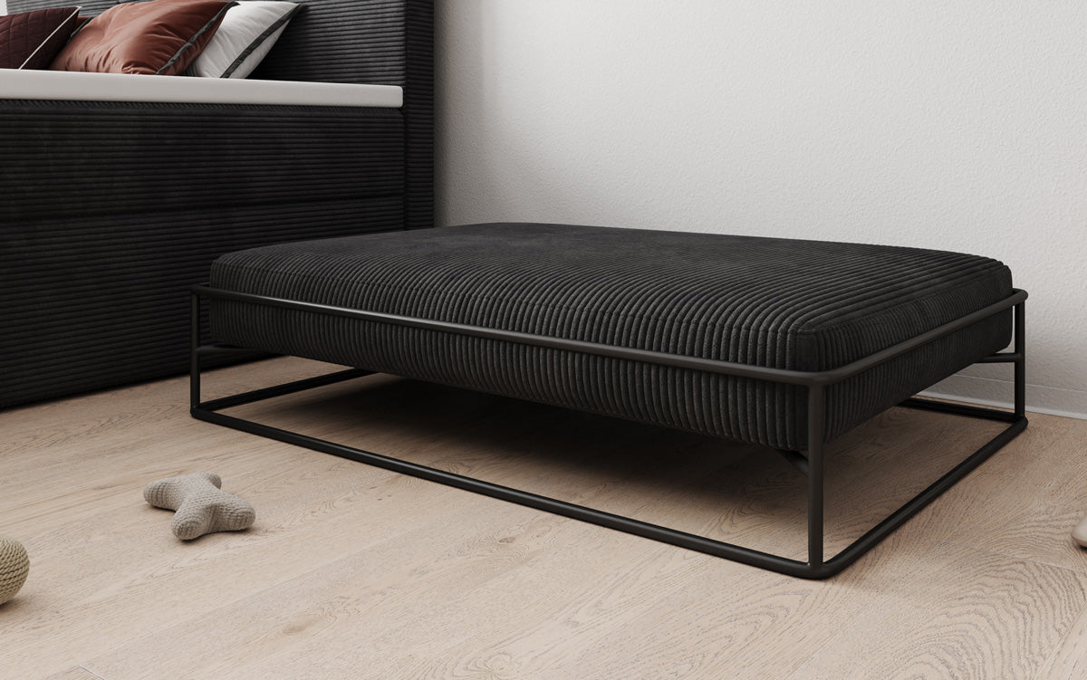 Hondenbed Lumo 80 × 100 cm in Ribstof