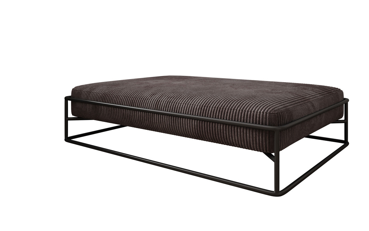 Hondenbed Lumo 80 × 100 cm in Ribstof